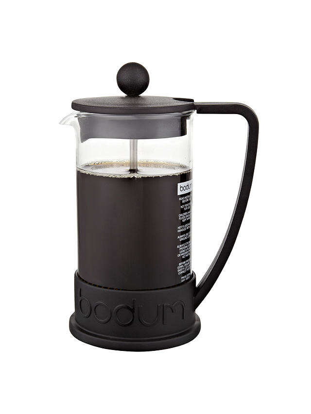 Black 12 oz Bodum Bistro Nouveau 3 Cup French Press Coffee Maker 0.35 l 