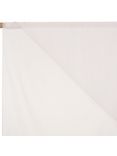 John Lewis & Partners Penang Slot Head Voile Fabric, White, Drop 153cm