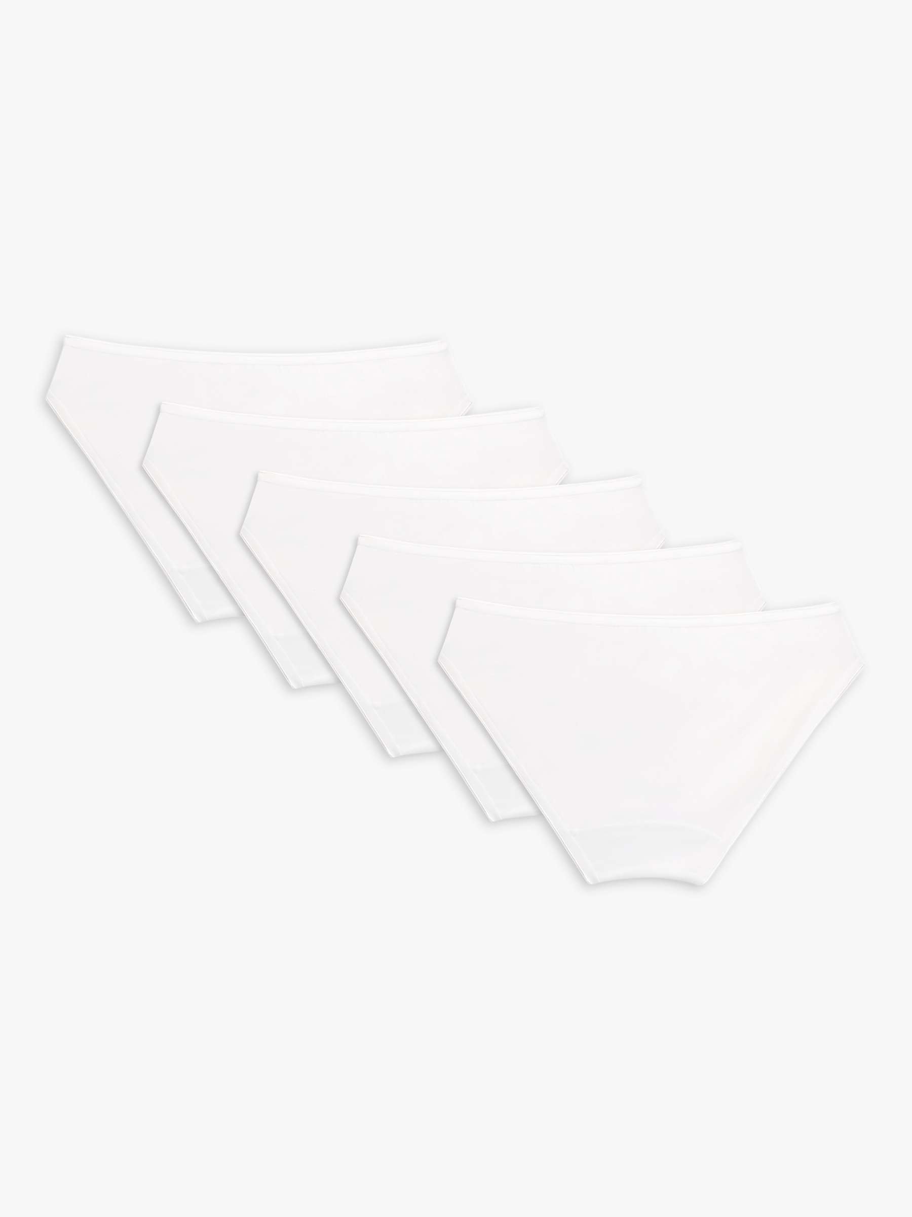 Buy John Lewis ANYDAY Cotton Bikini Knickers, Pack of 5 Online at johnlewis.com