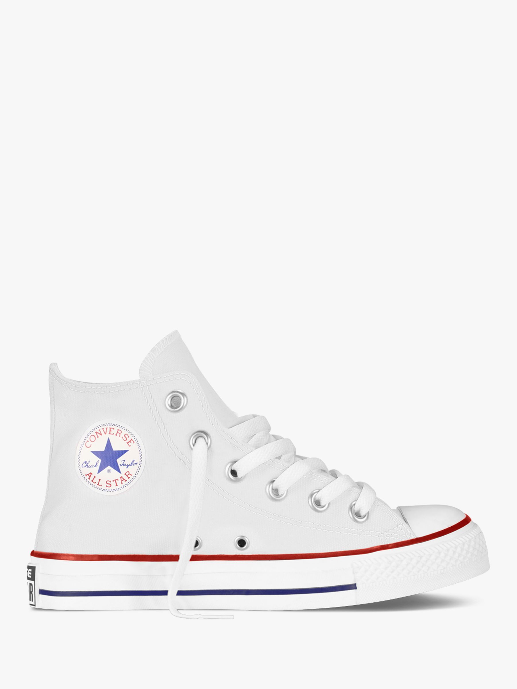 Converse Children's Chuck Taylor All Star Core Hi-Top Trainers, White ...