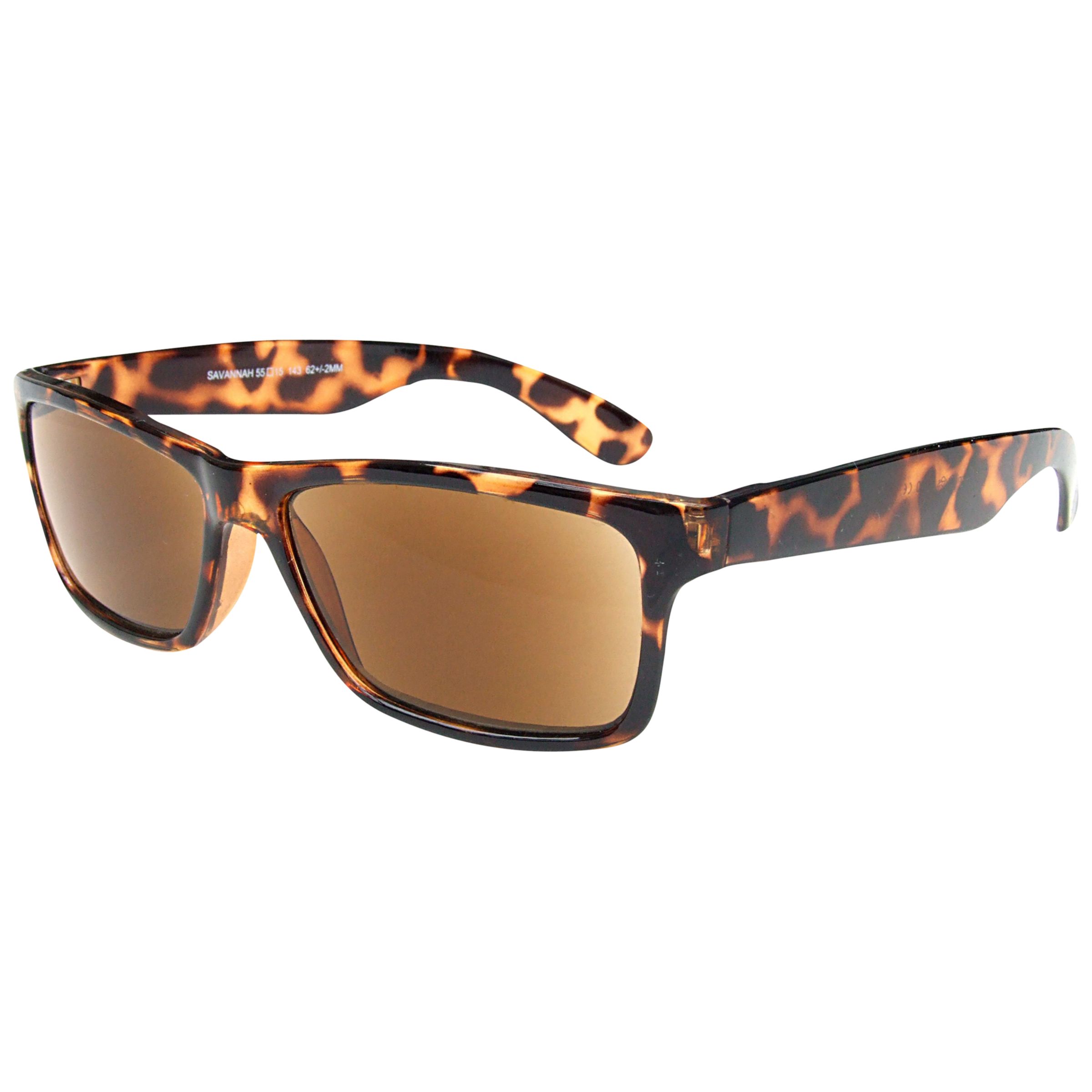 Buy Magnif Eyes Savannah Unisex Very Narrow Fit Ready Reader Sunglasses, Shell Online at johnlewis.com