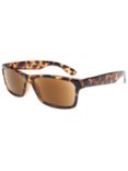 Magnif Eyes Savannah Unisex Very Narrow Fit Ready Reader Sunglasses, Shell