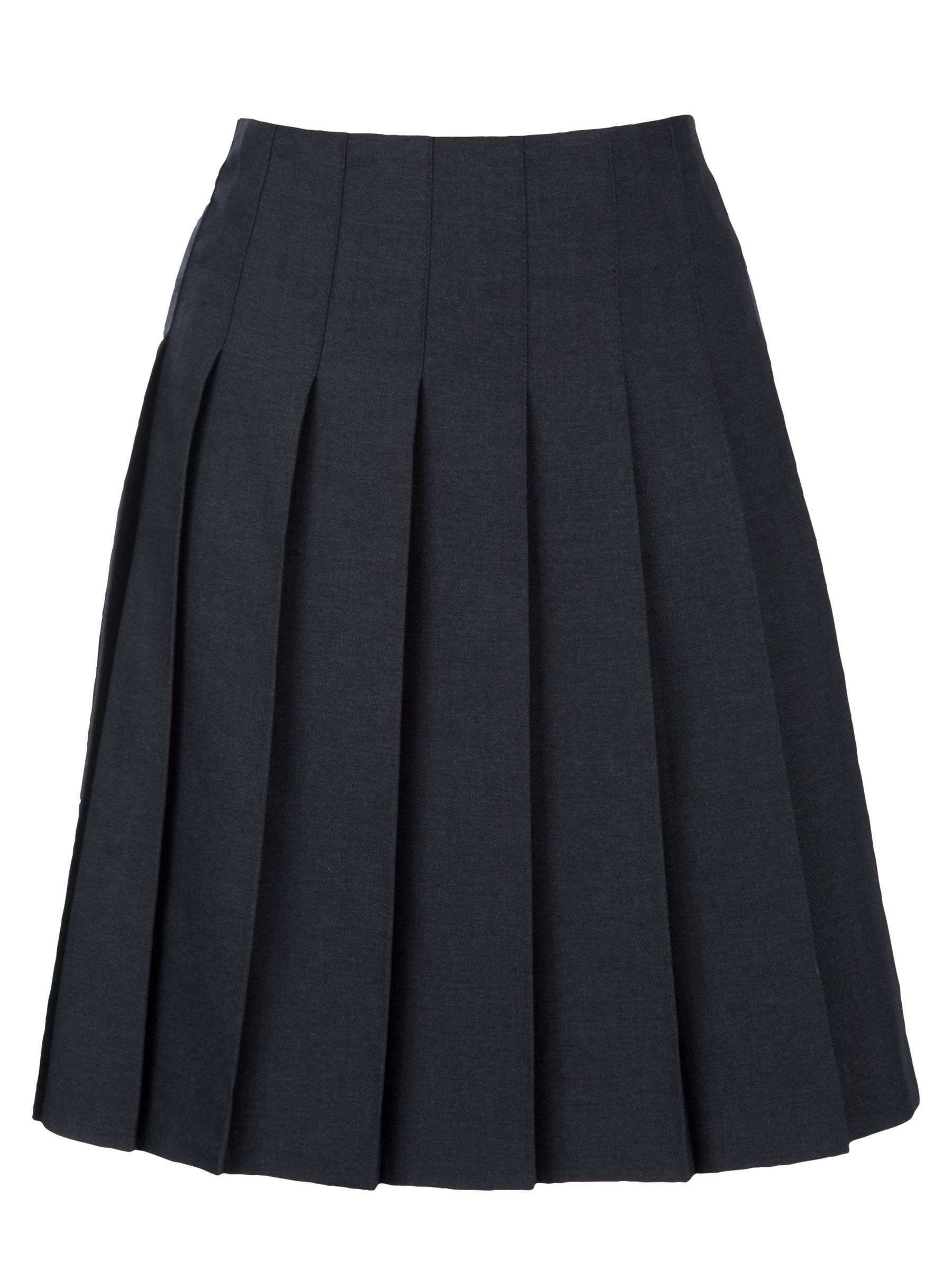 Buy The Westgate School Girls' Pleated Skirt, Grey | John Lewis