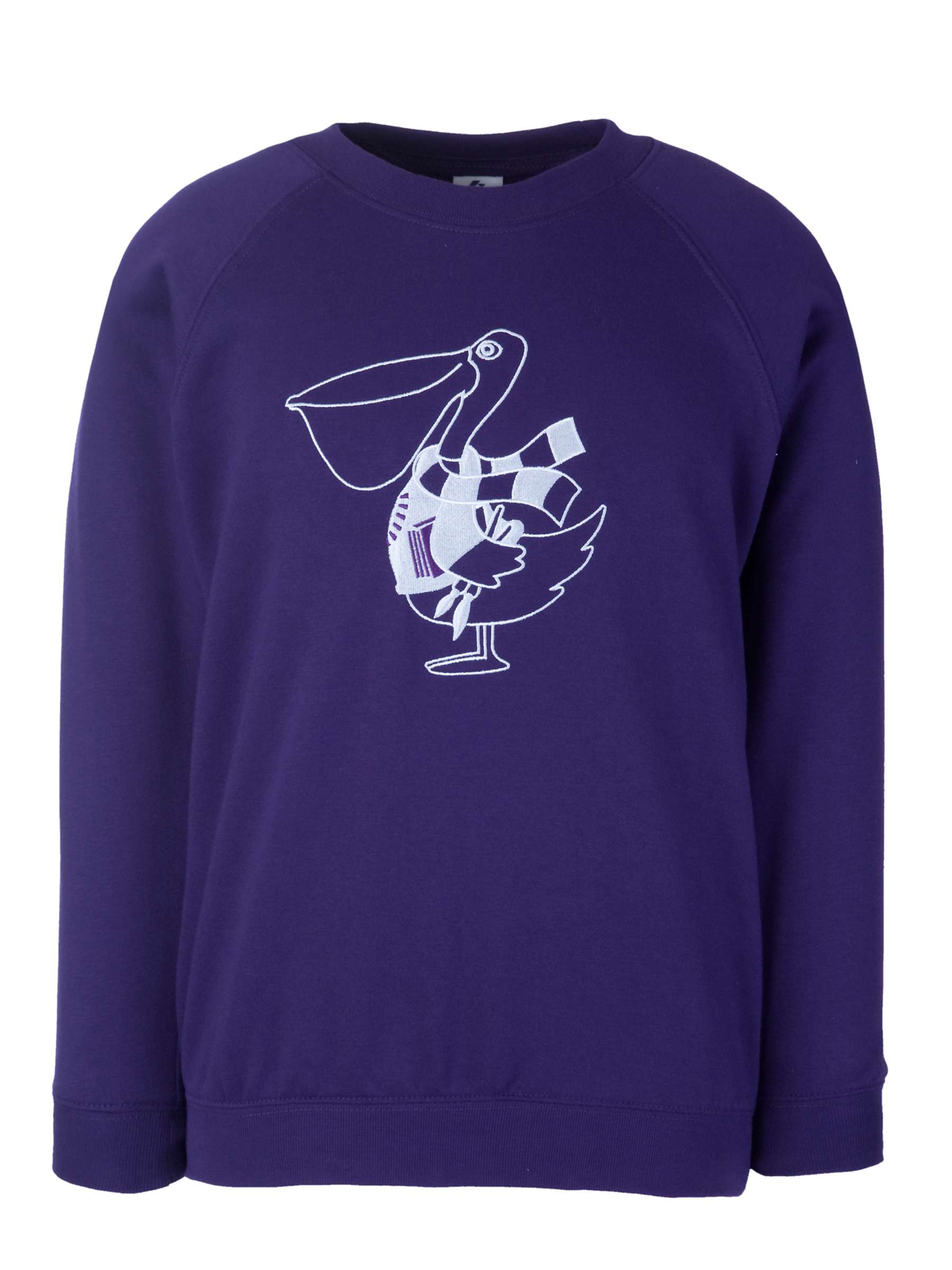 Buy The Perse Pelican Sweatshirt, Purple Online at johnlewis.com