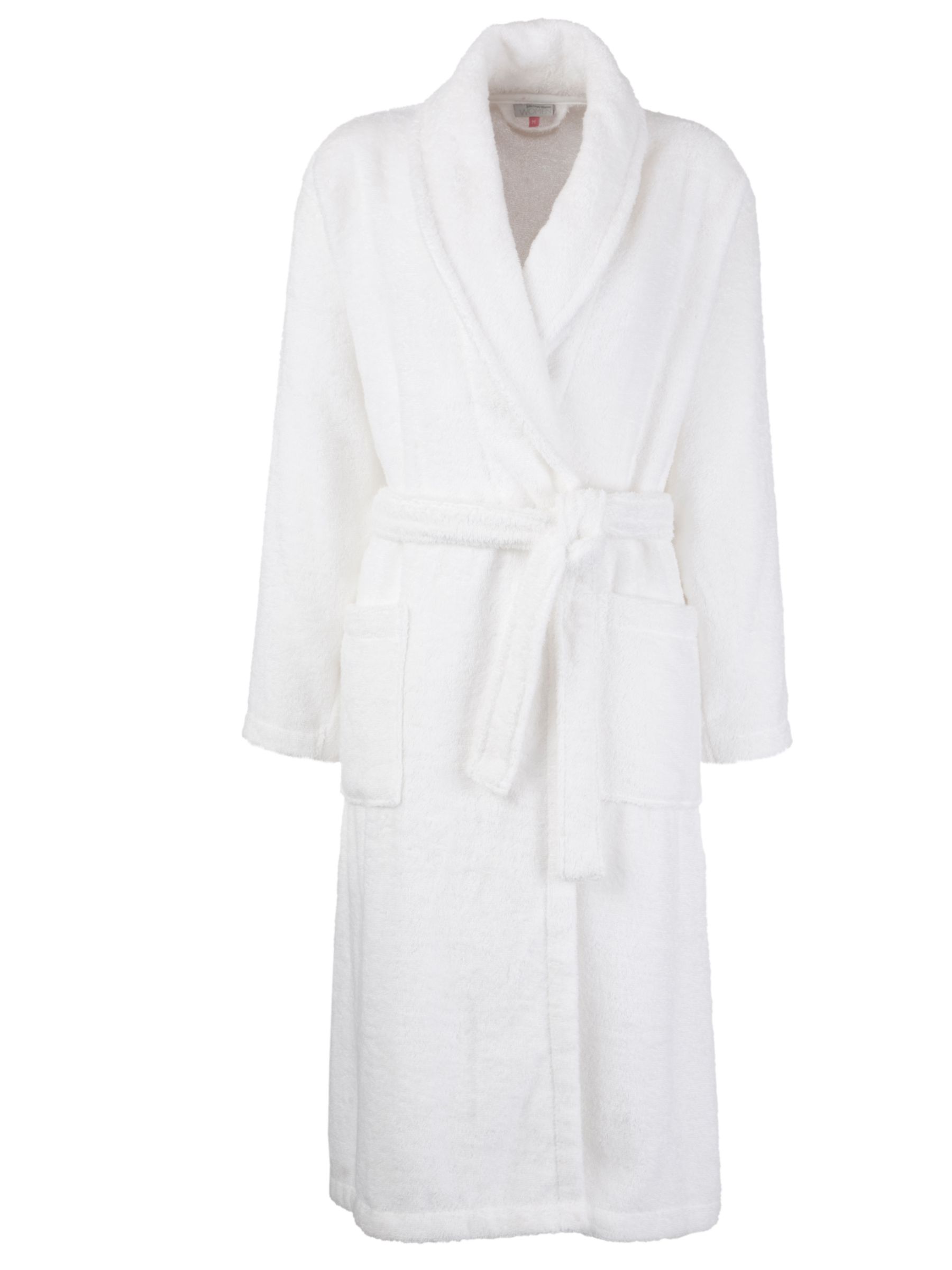 John Lewis & Partners Towelling Robe, White