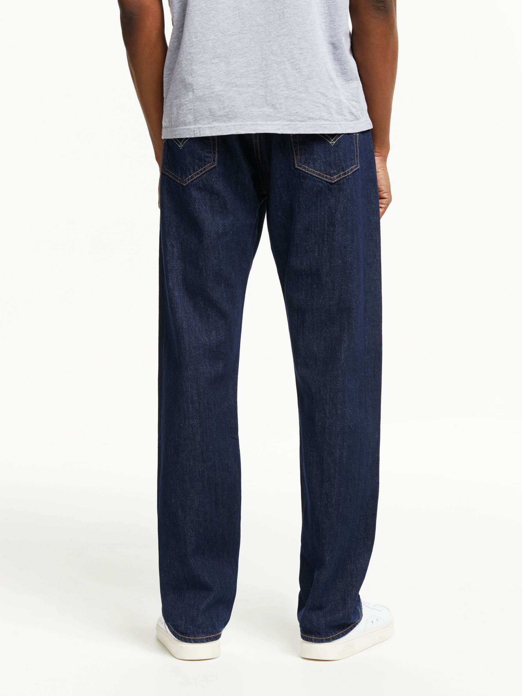 Dickies Men's Regular Straight Fit 6 Pocket Jeans