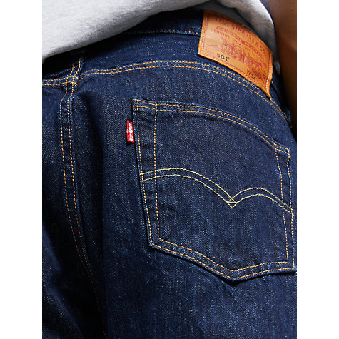 Buy Levi's 501 Straight Jeans, One Wash | John Lewis