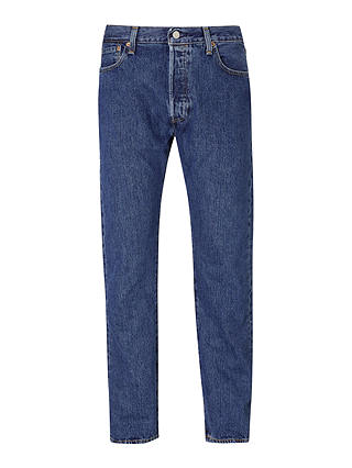 Levi's 501 Original Straight Jeans, Stonewash at John Lewis & Partners