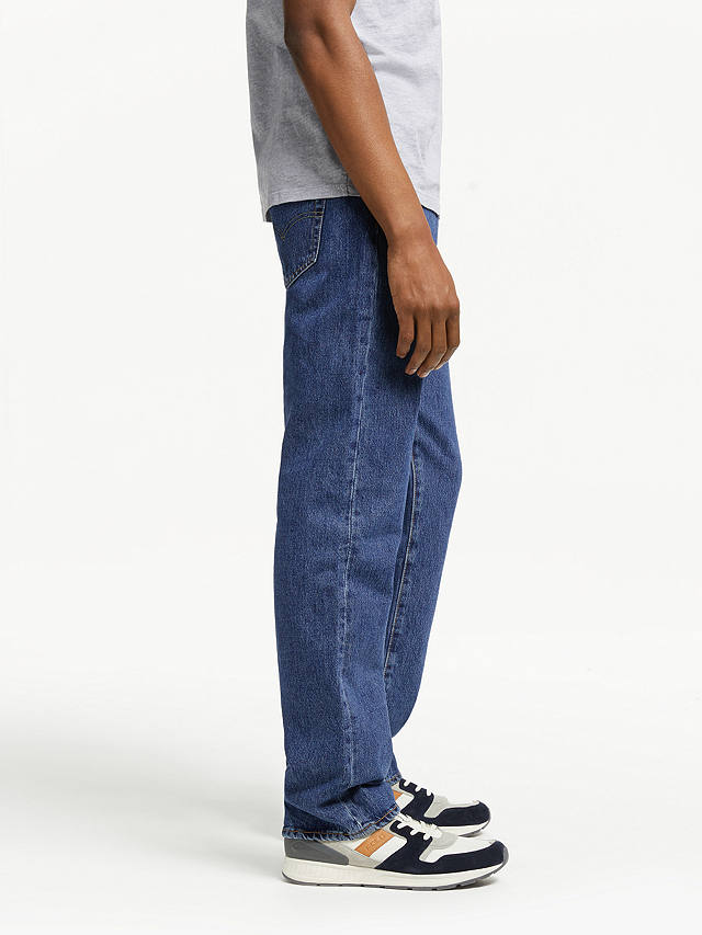 Levi's 501 Original Straight Jeans, Stonewash at John Lewis & Partners