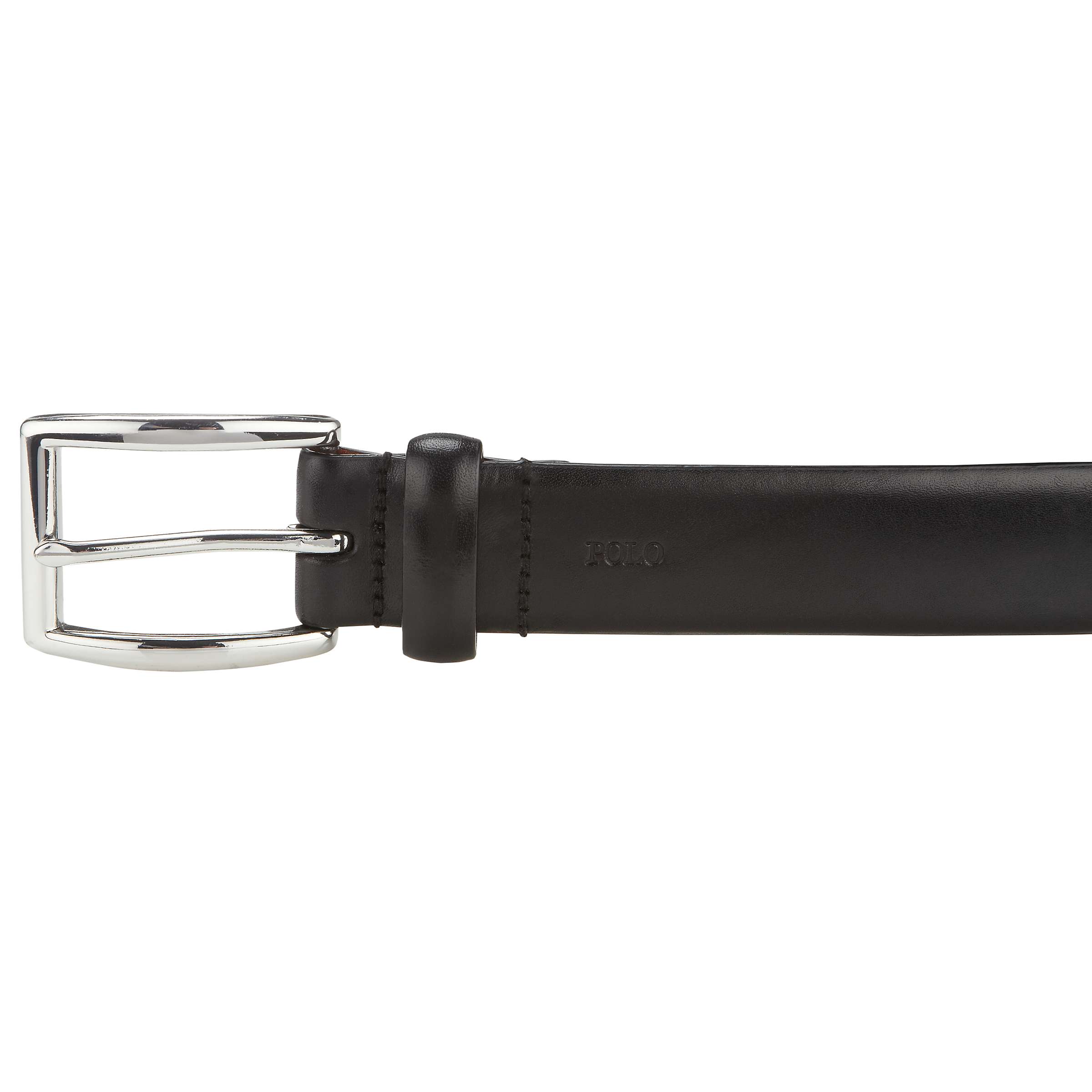 Buy Polo Ralph Lauren Saddle Leather Dress Belt Online at johnlewis.com