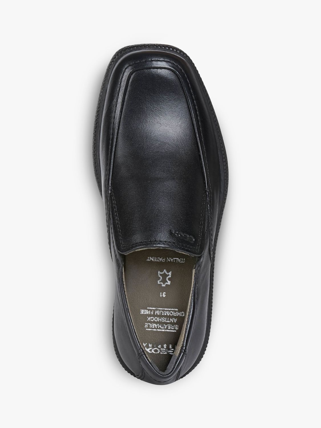 Geox Kids' Federico Slip-on Shoes, Black, 44