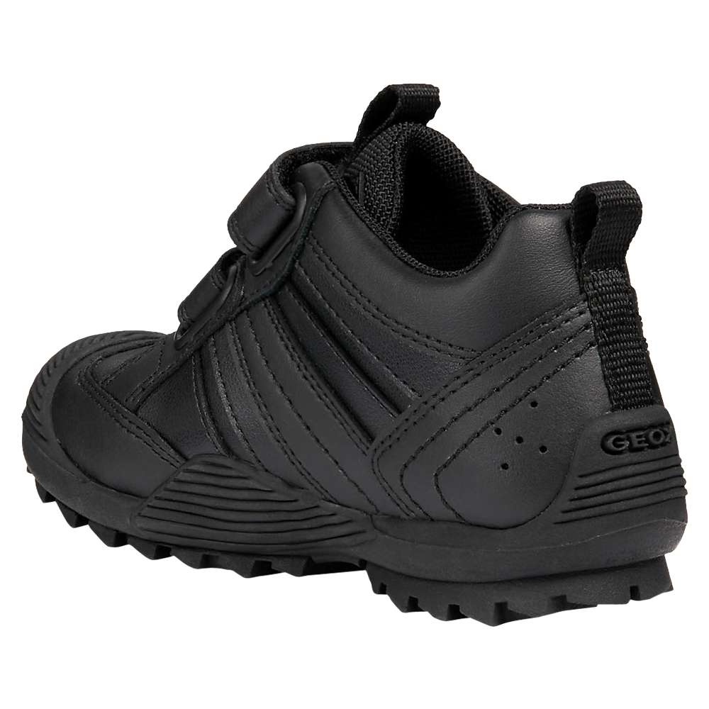 Buy Geox Children's Savage Shoes, Black Online at johnlewis.com