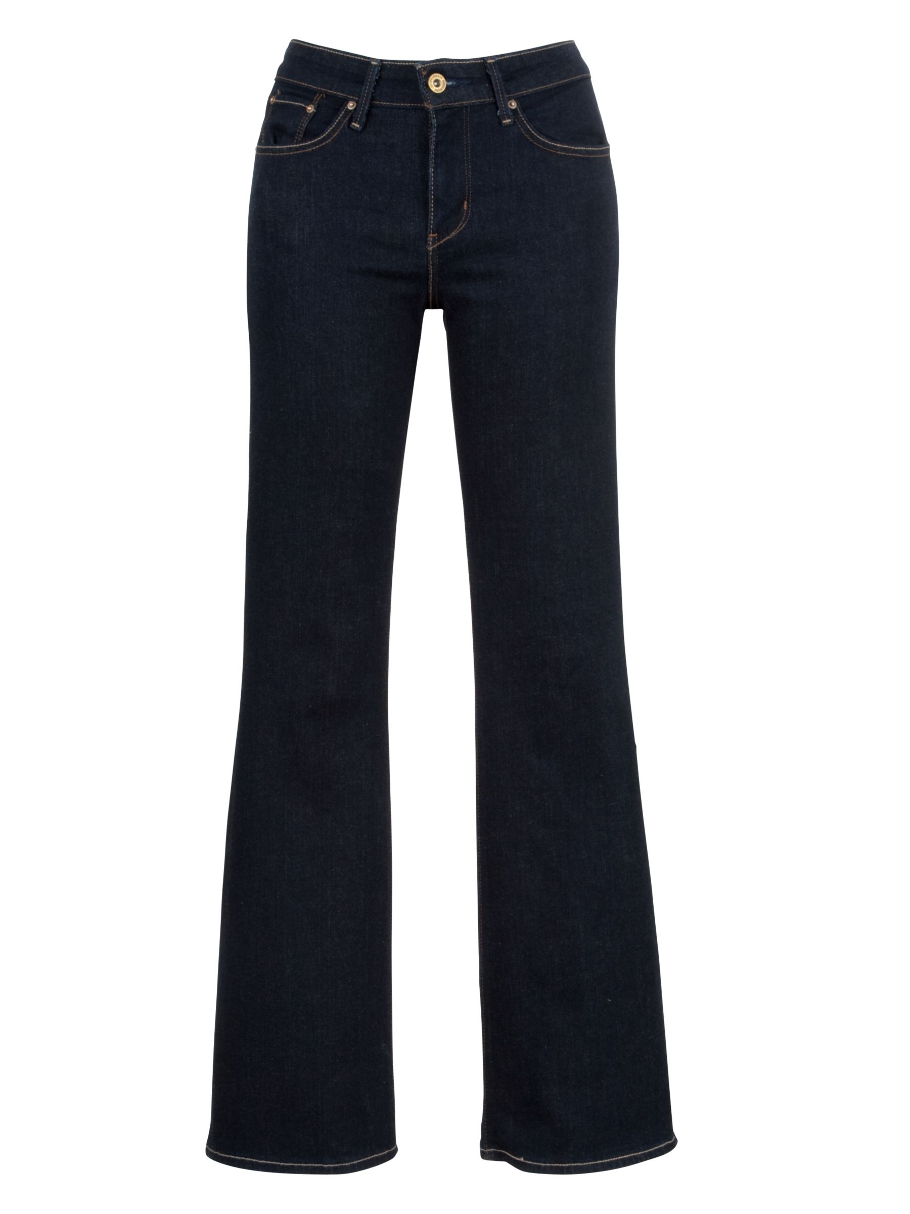 Levi's Curve ID - Demi Curve Bootcut Jeans, Indigo at John Lewis & Partners