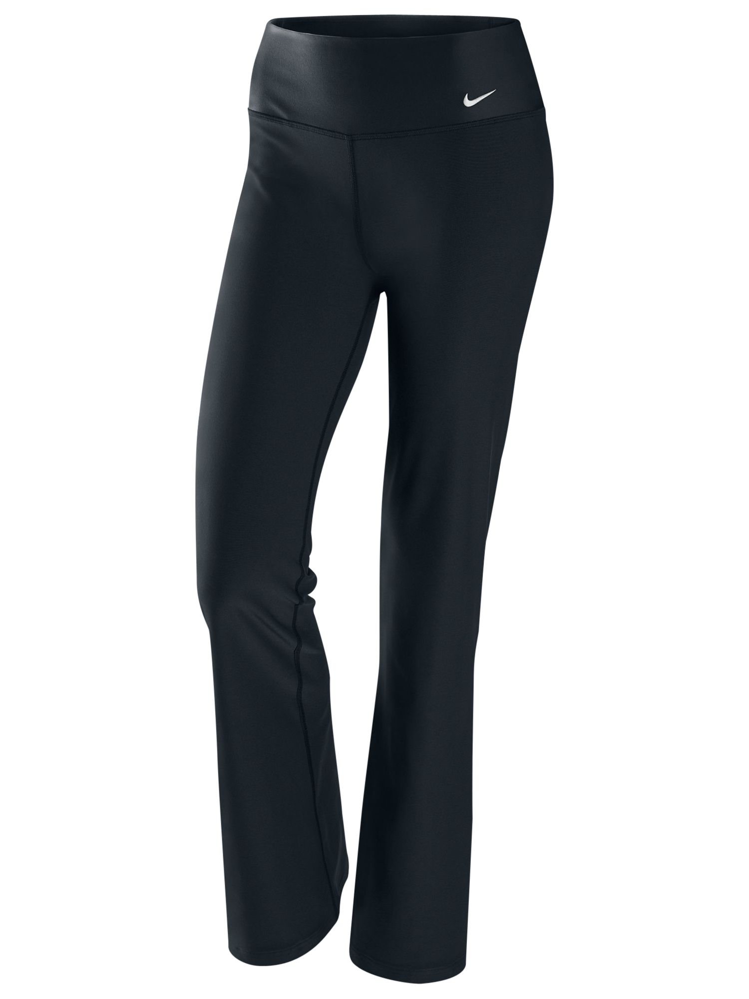 Nike Legend Slim Fit Trousers, Black/Cool Grey at John Lewis & Partners