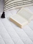 John Lewis Synthetic Soft Touch Washable Quilted Mattress Protector