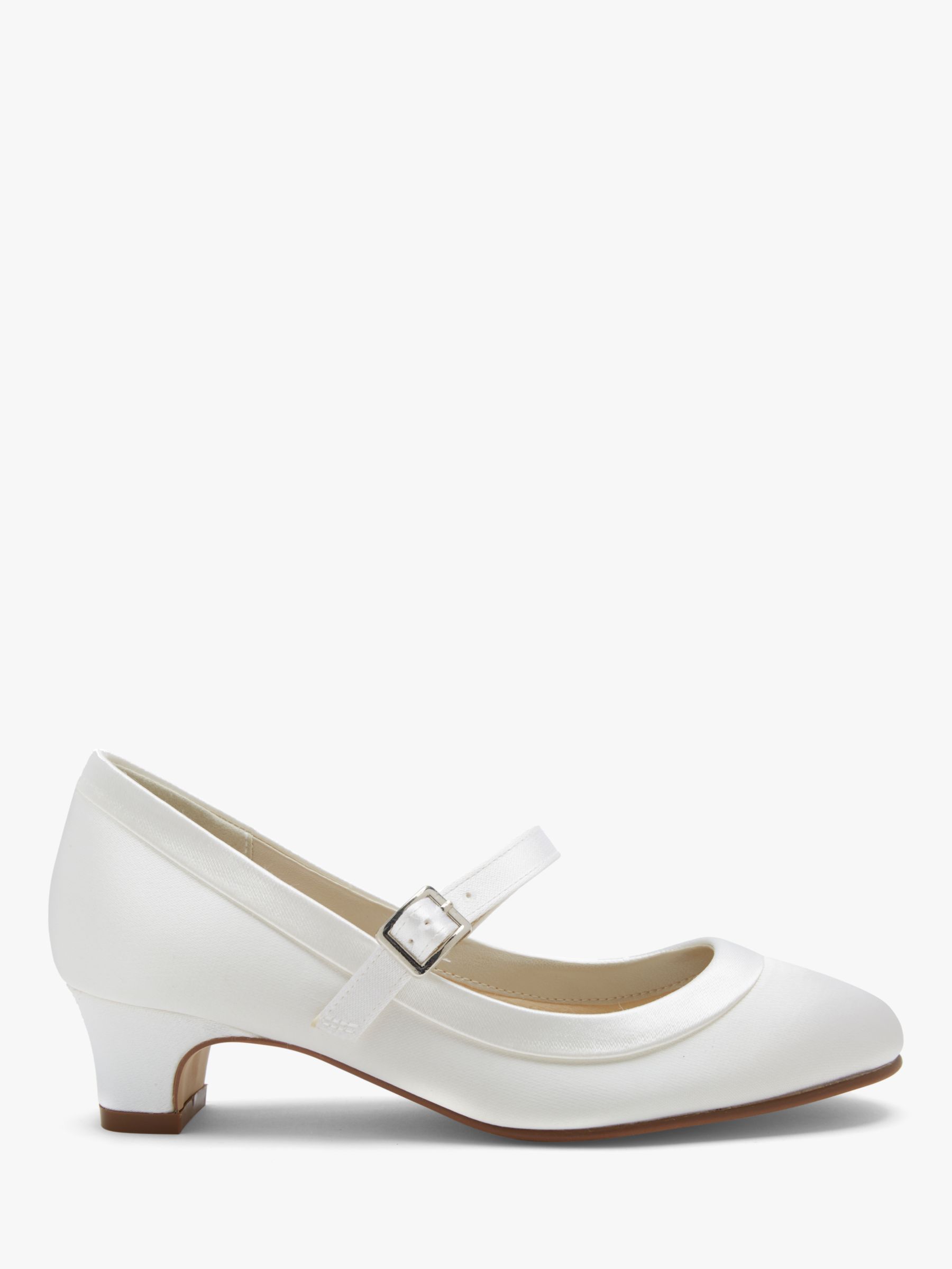 Rainbow Club Maisie Bridesmaids' Shoes, White at John Lewis & Partners