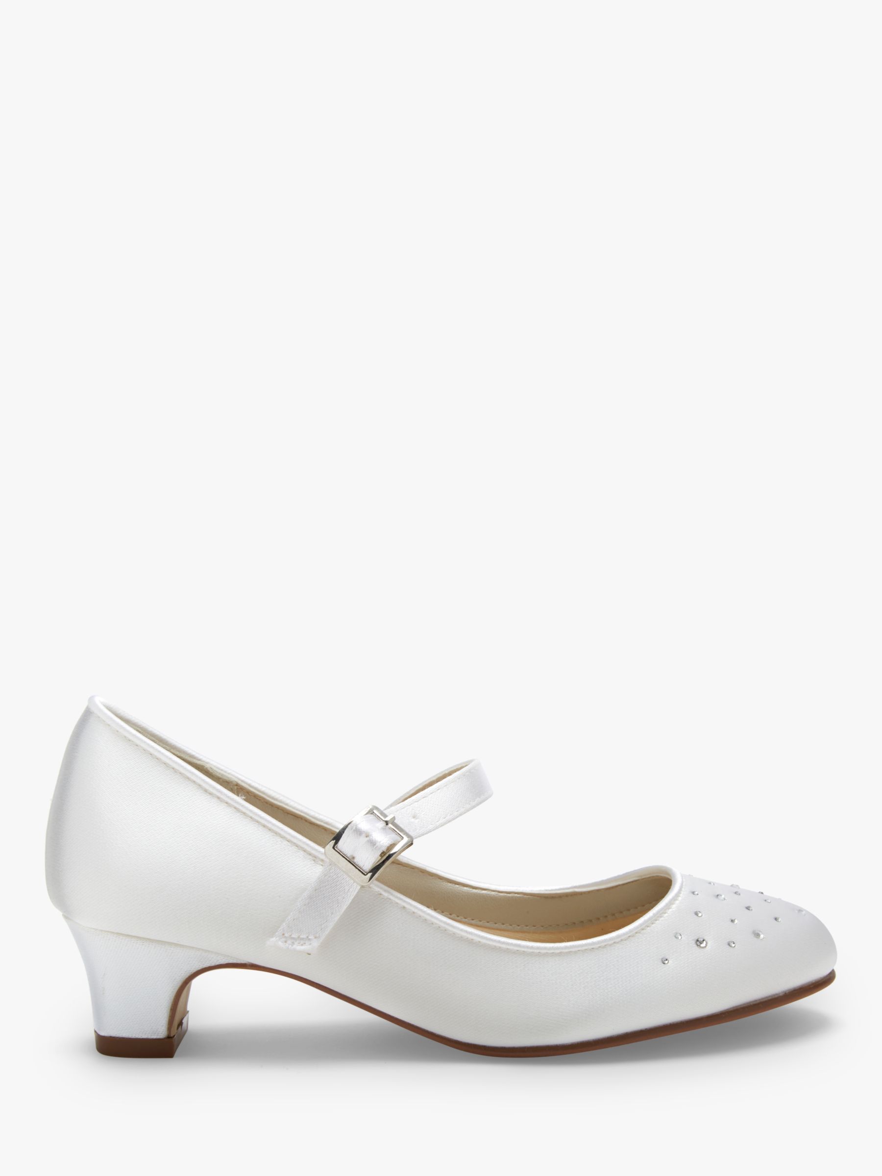 Rainbow Club Verity Bridesmaids' Shoes, White at John Lewis & Partners