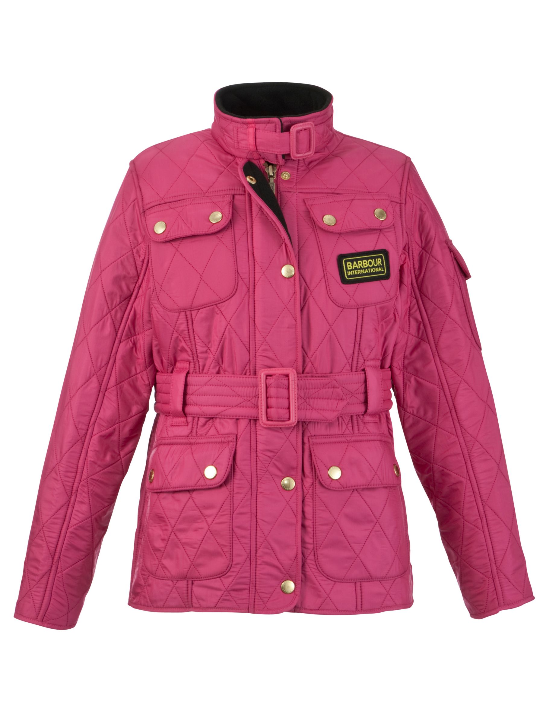 barbour jacket pink
