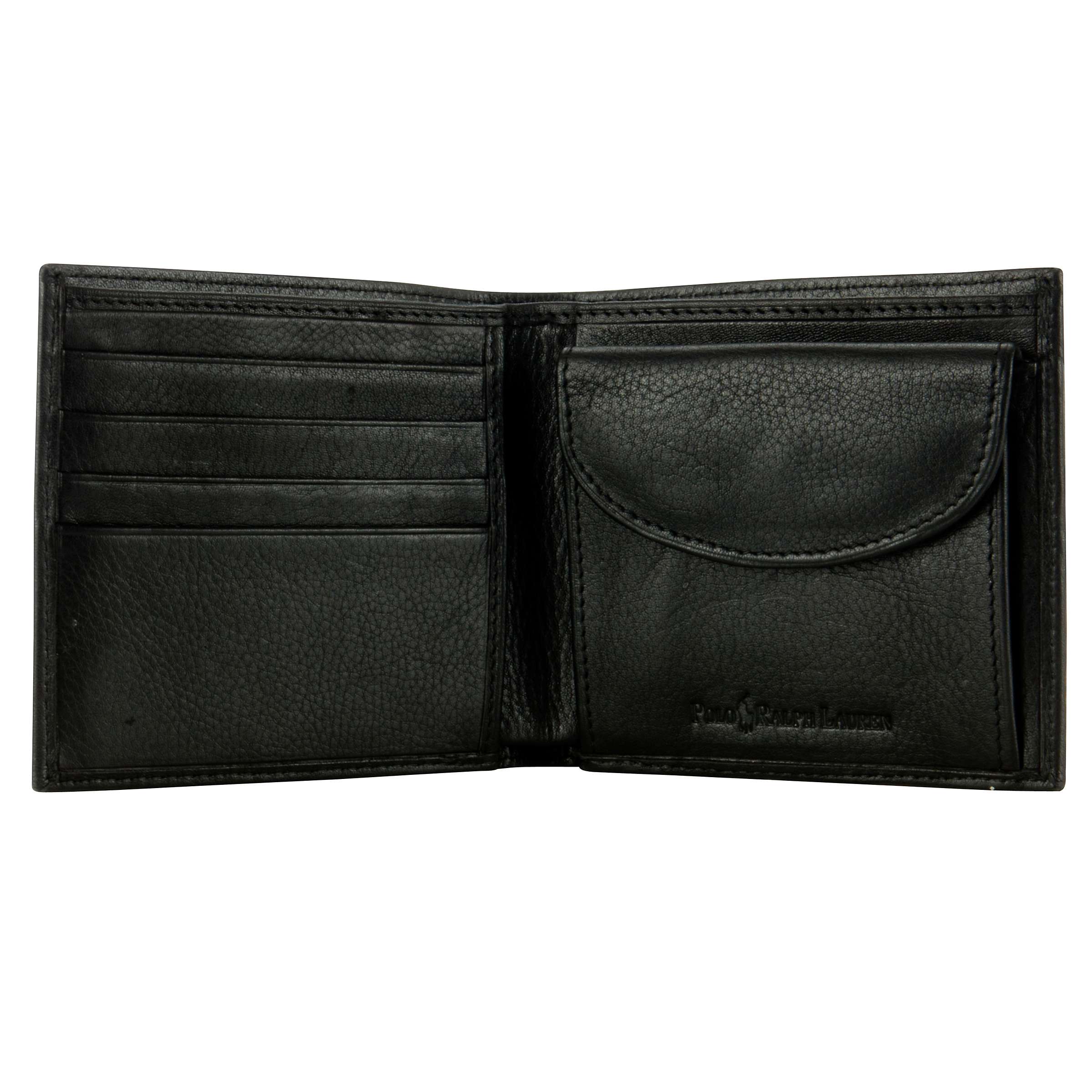 Buy Polo Ralph Lauren Pebble Leather Wallet Online at johnlewis.com