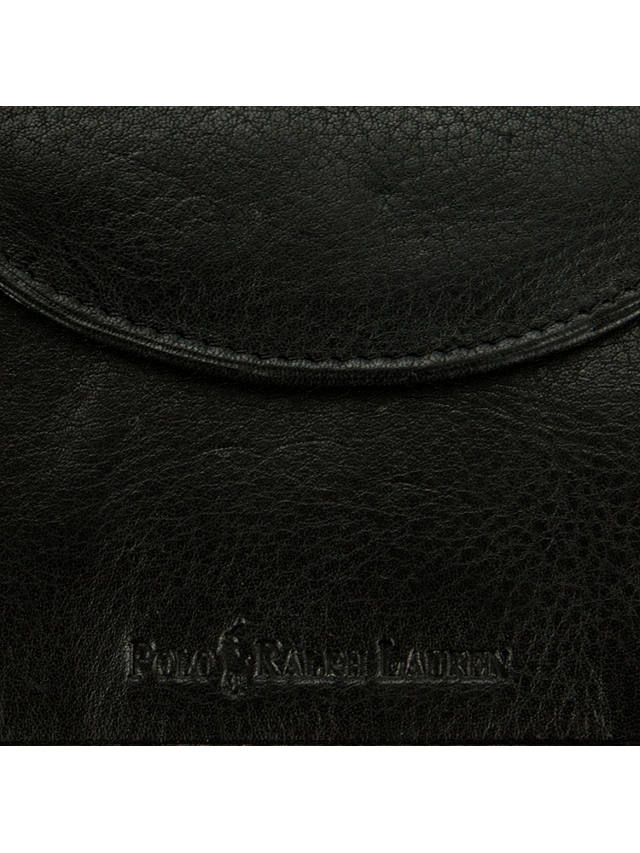 Polo Ralph Lauren Pebble Leather Wallet, Black