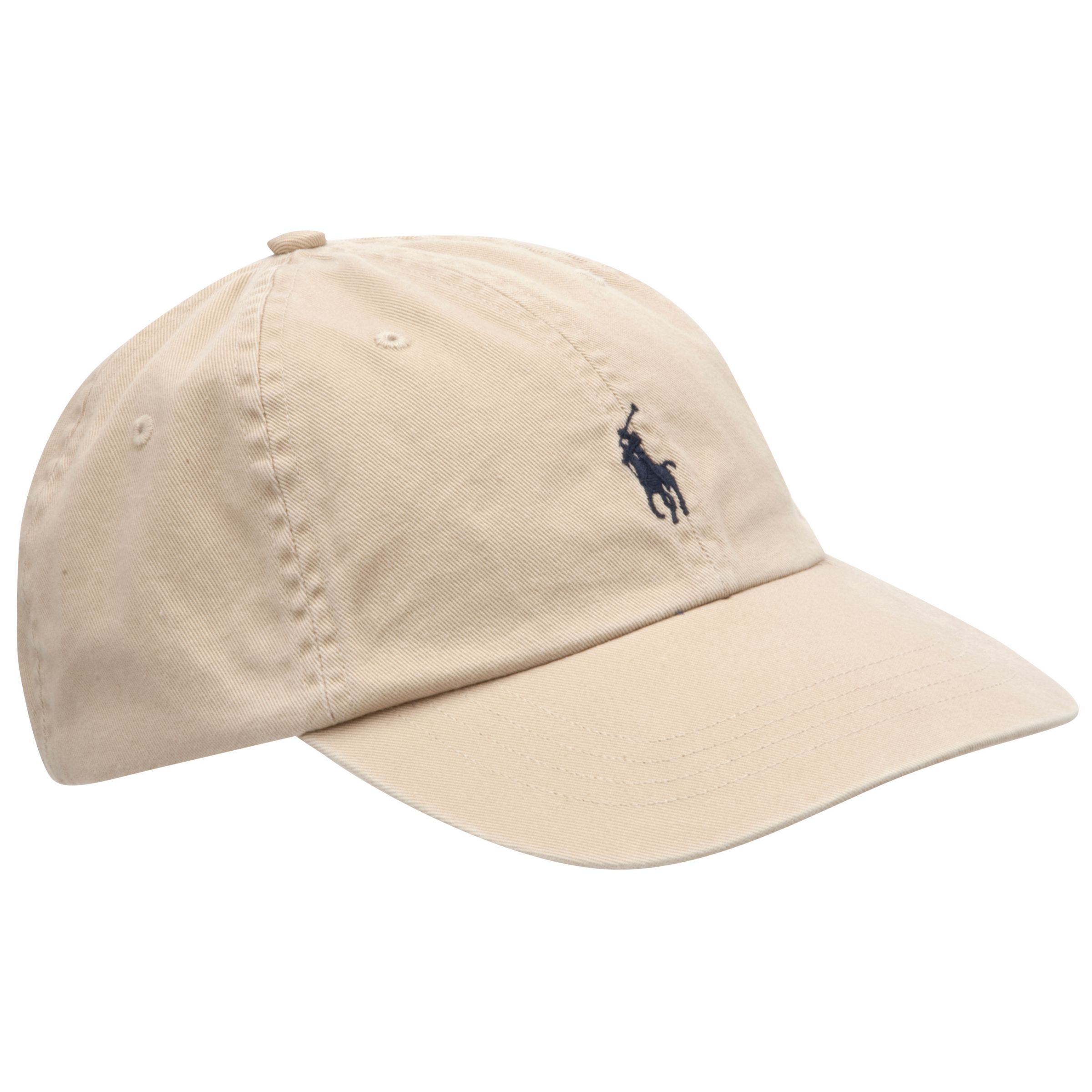 Polo Ralph Lauren Signature Pony Baseball Cap, One Size, Stone at John ...