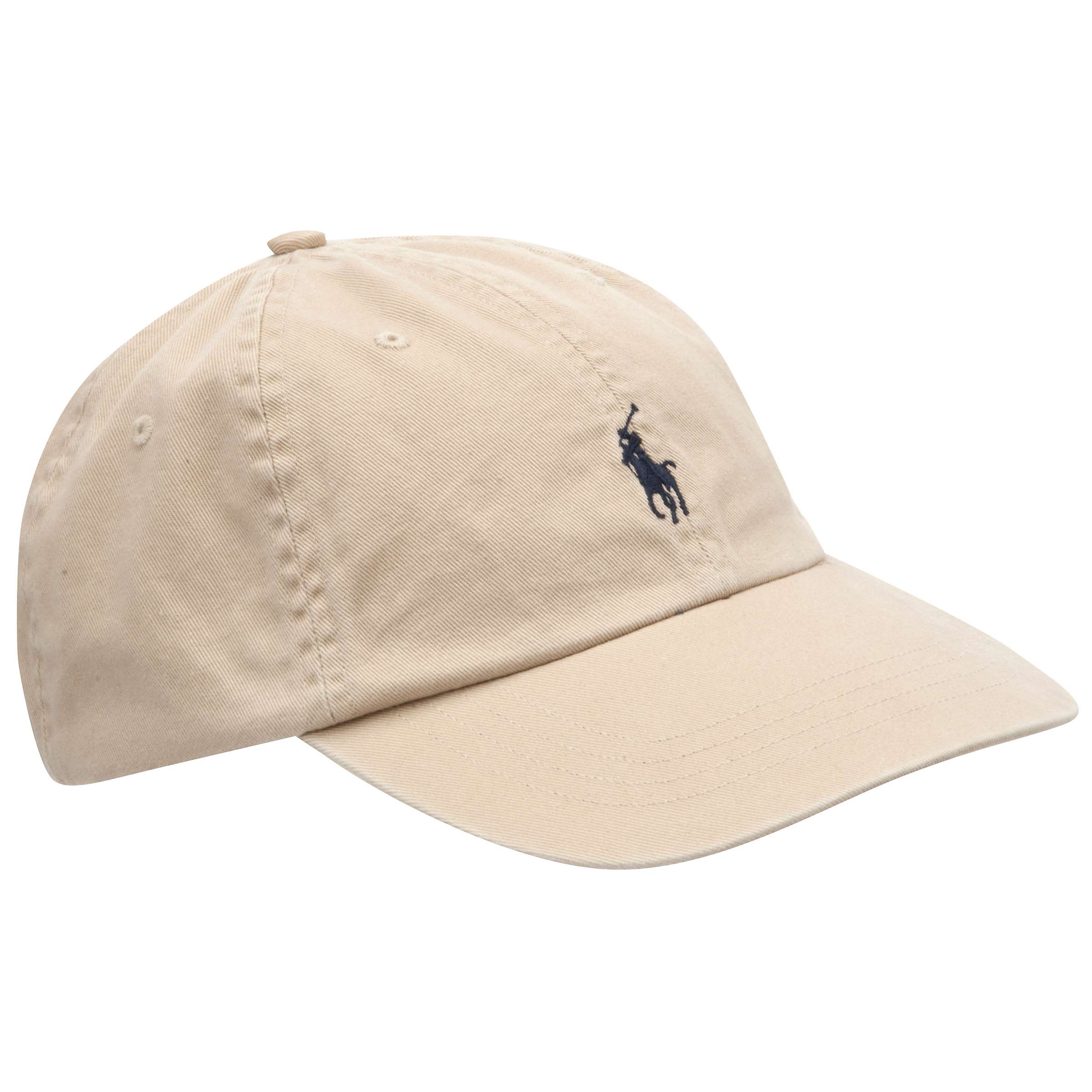 Polo Ralph Lauren Signature Pony Baseball Cap, One Size, Stone at John  Lewis & Partners
