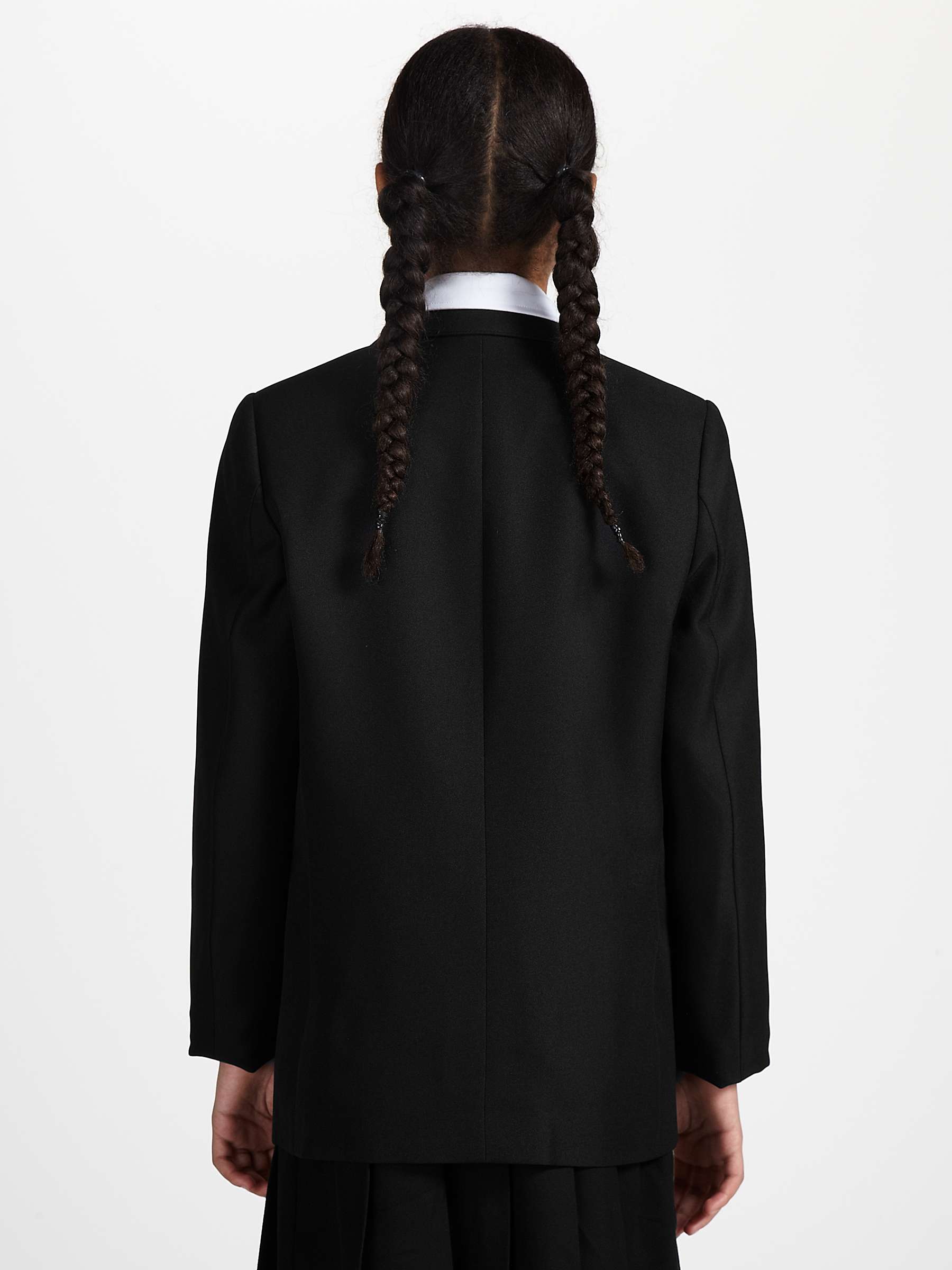 Buy John Lewis Girls' School Blazer, Black Online at johnlewis.com