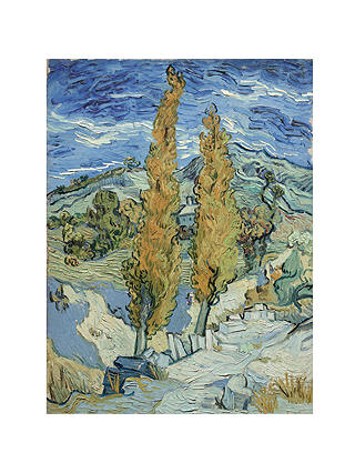 Vincent Van Gogh - The Poplars at Saint Remy