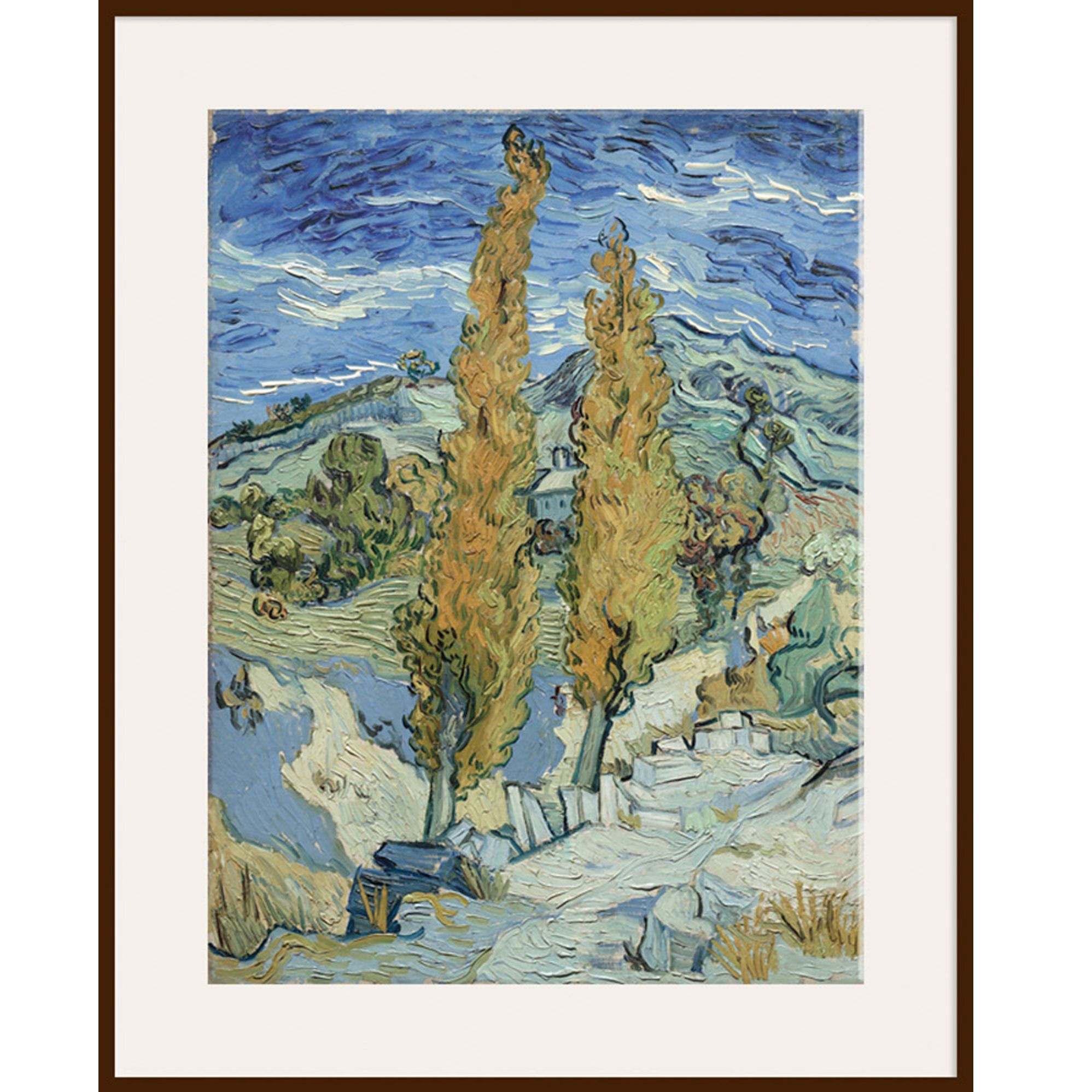 Vincent Van Gogh - The Poplars at Saint Remy