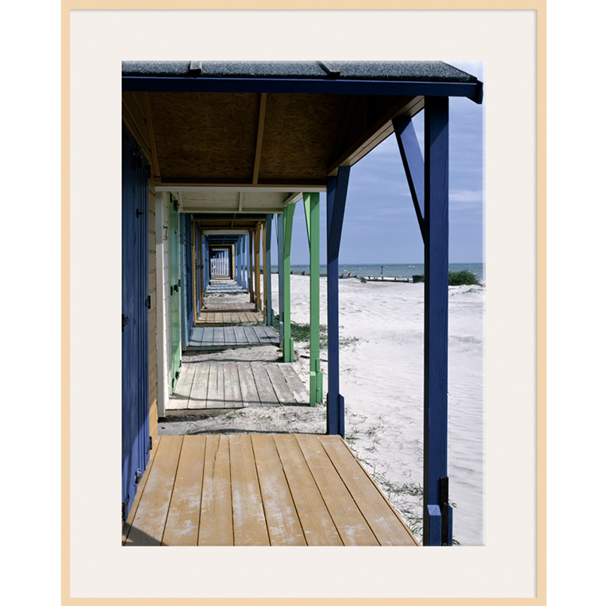 Gill Copeland - Ocean Views, Natural Ash Framed Print, 60 x 80cm