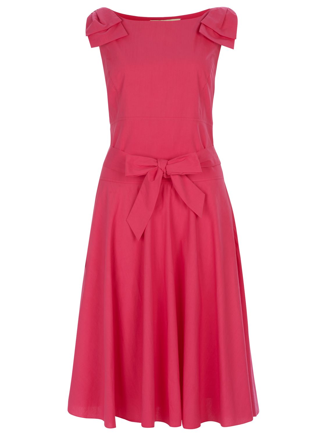 Havren Sleeveless Shoulder Dress, Camellia at John Lewis & Partners