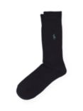 Polo Ralph Lauren Egyptian Cotton Socks, Black