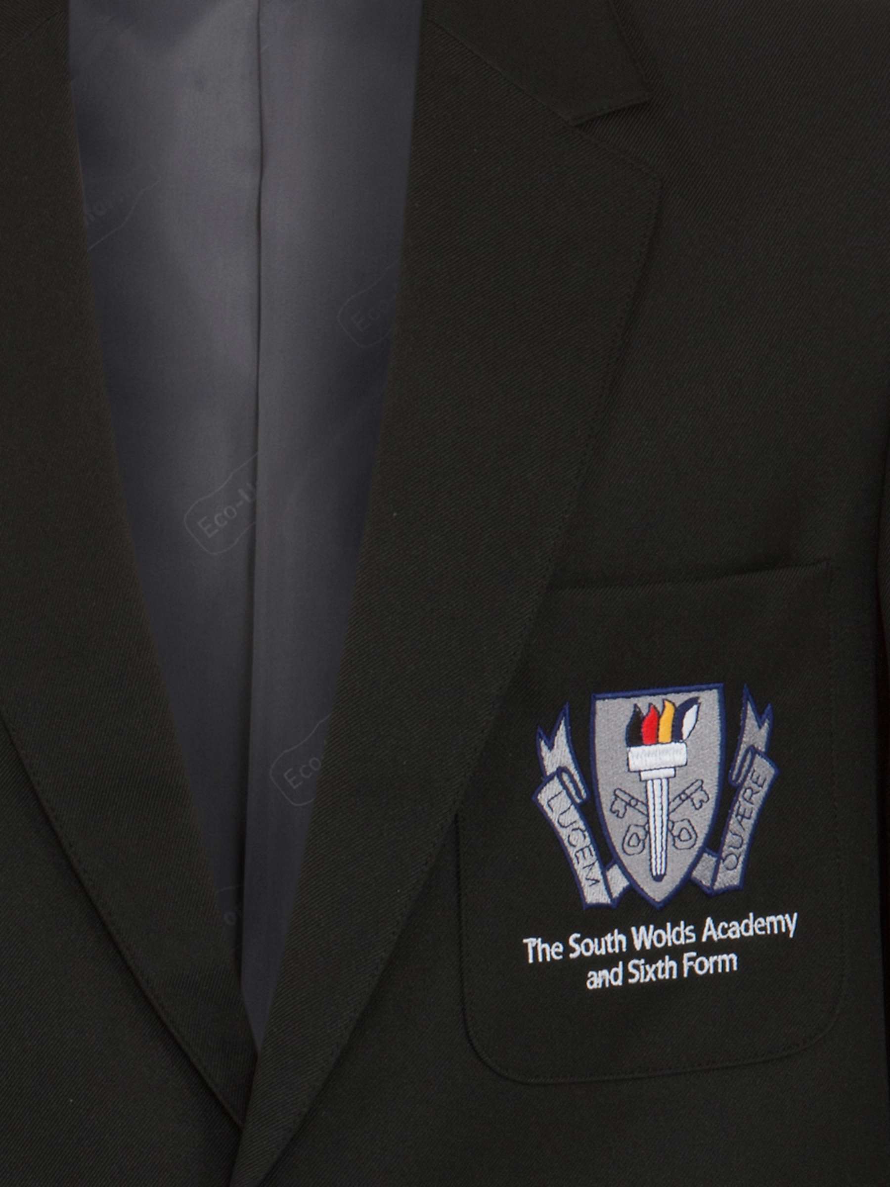 Buy The South Wolds Academy & Sixth Form Boys' Blazer, Black Online at johnlewis.com