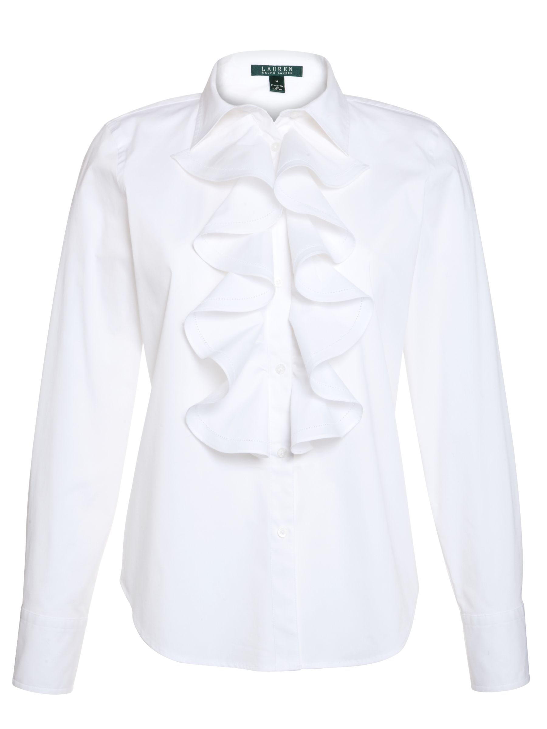 ralph lauren women's white blouse