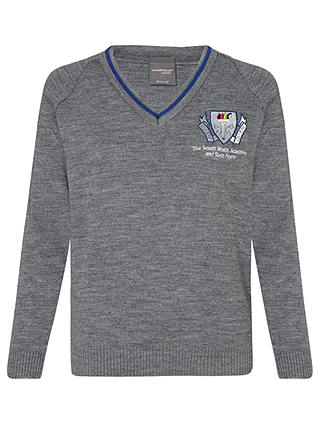 The South Wolds Academy & Sixth Form Unisex Jumper, Grey