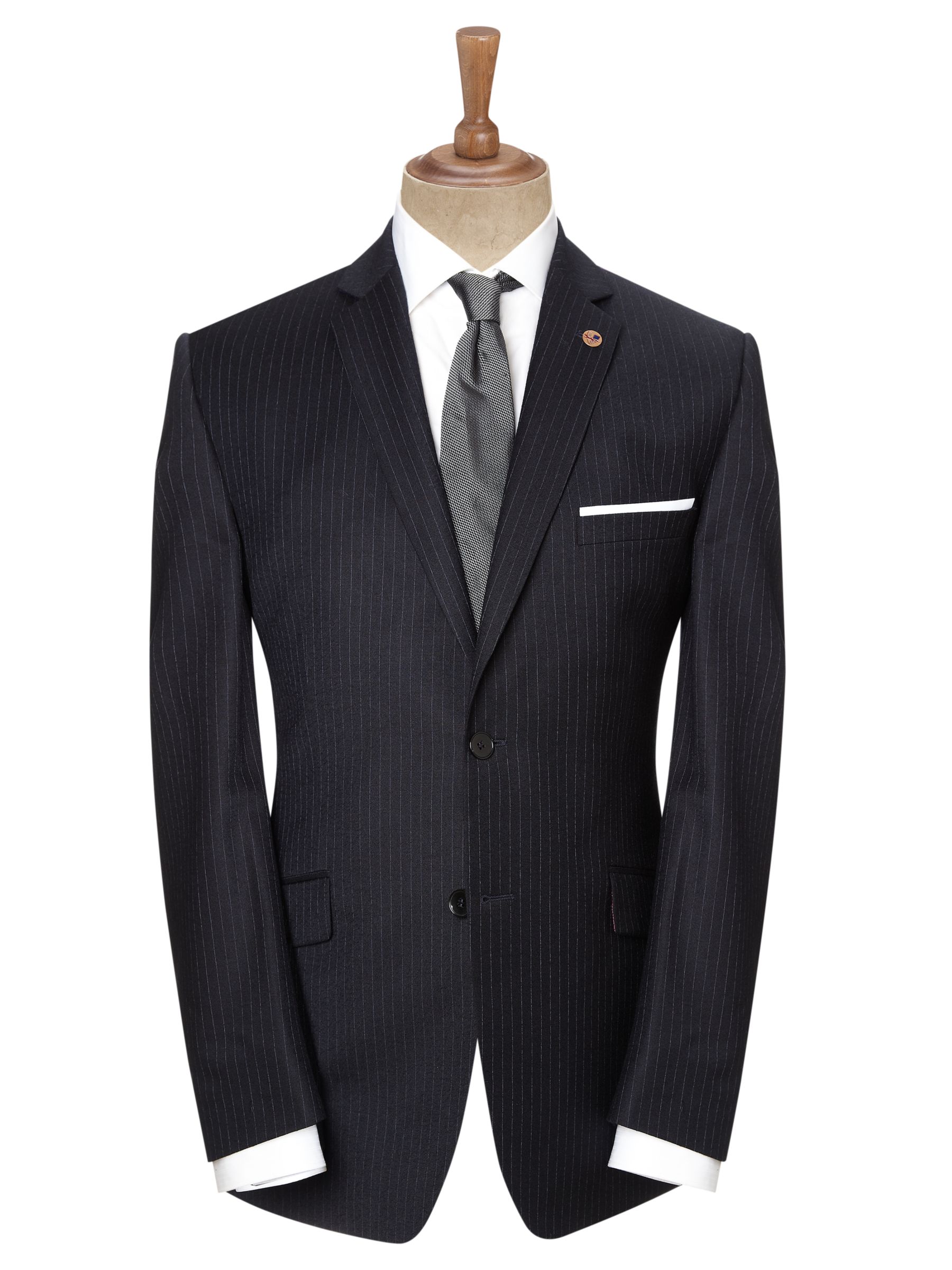 Paul Costelloe Wool Pinstripe Suit Jacket at John Lewis & Partners