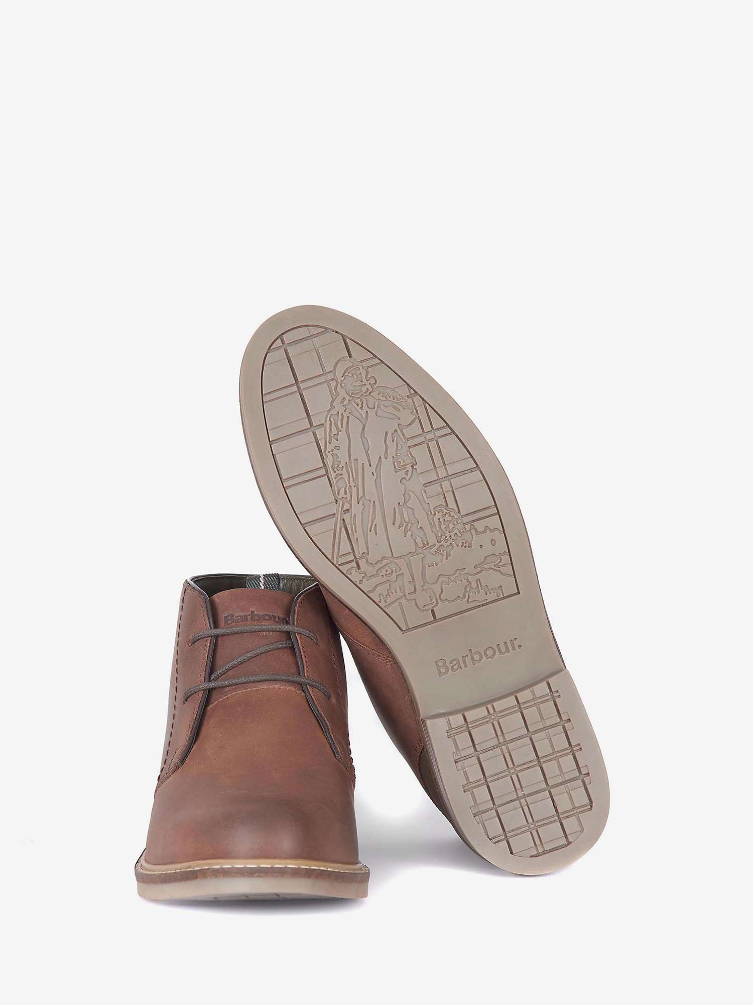 Buy Barbour Redhead Leather Chukka Boots Online at johnlewis.com