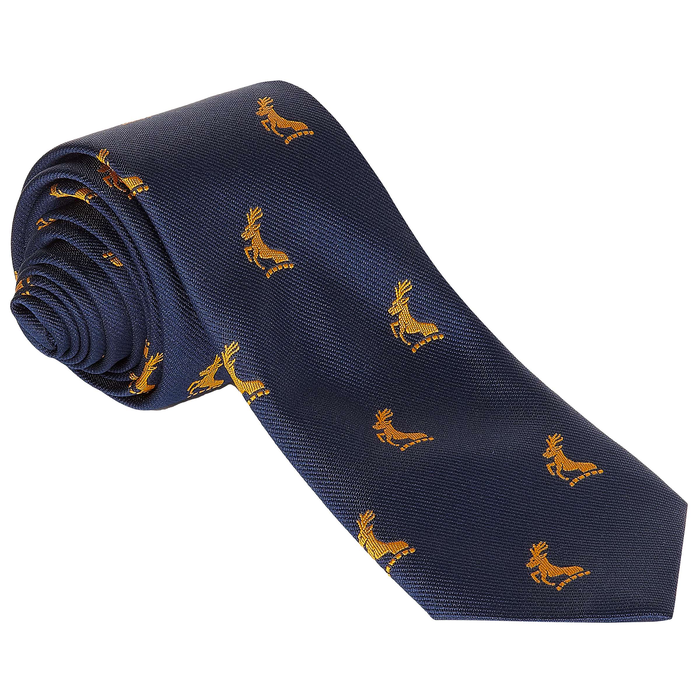 Buy Colfe's School Boys' Jaquard Tie, Navy Blue Online at johnlewis.com