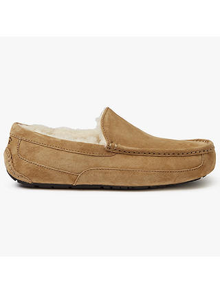 UGG Ascot Moccasin Suede Slippers, Chestnut