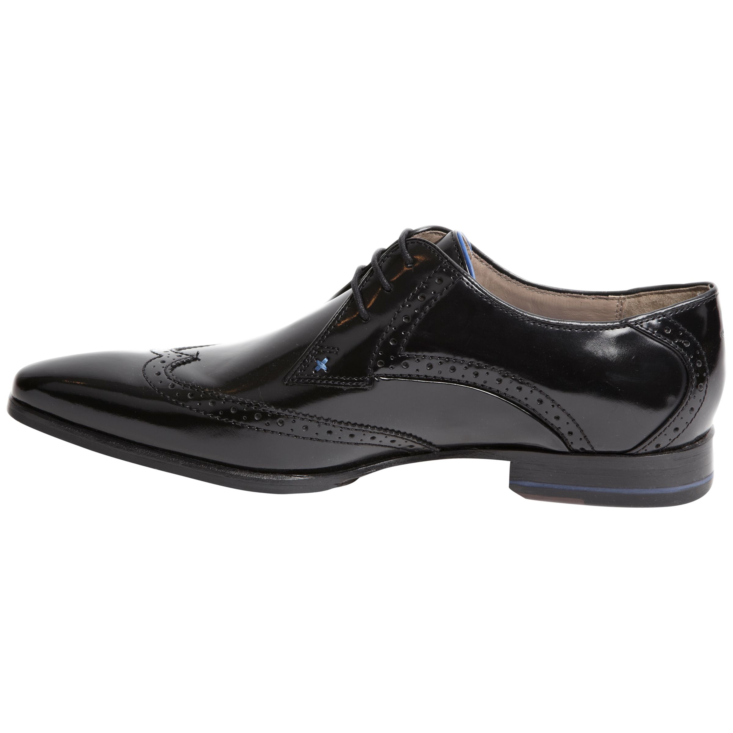 Oliver Sweeney Buxhall Brogue Derby Shoes, Black