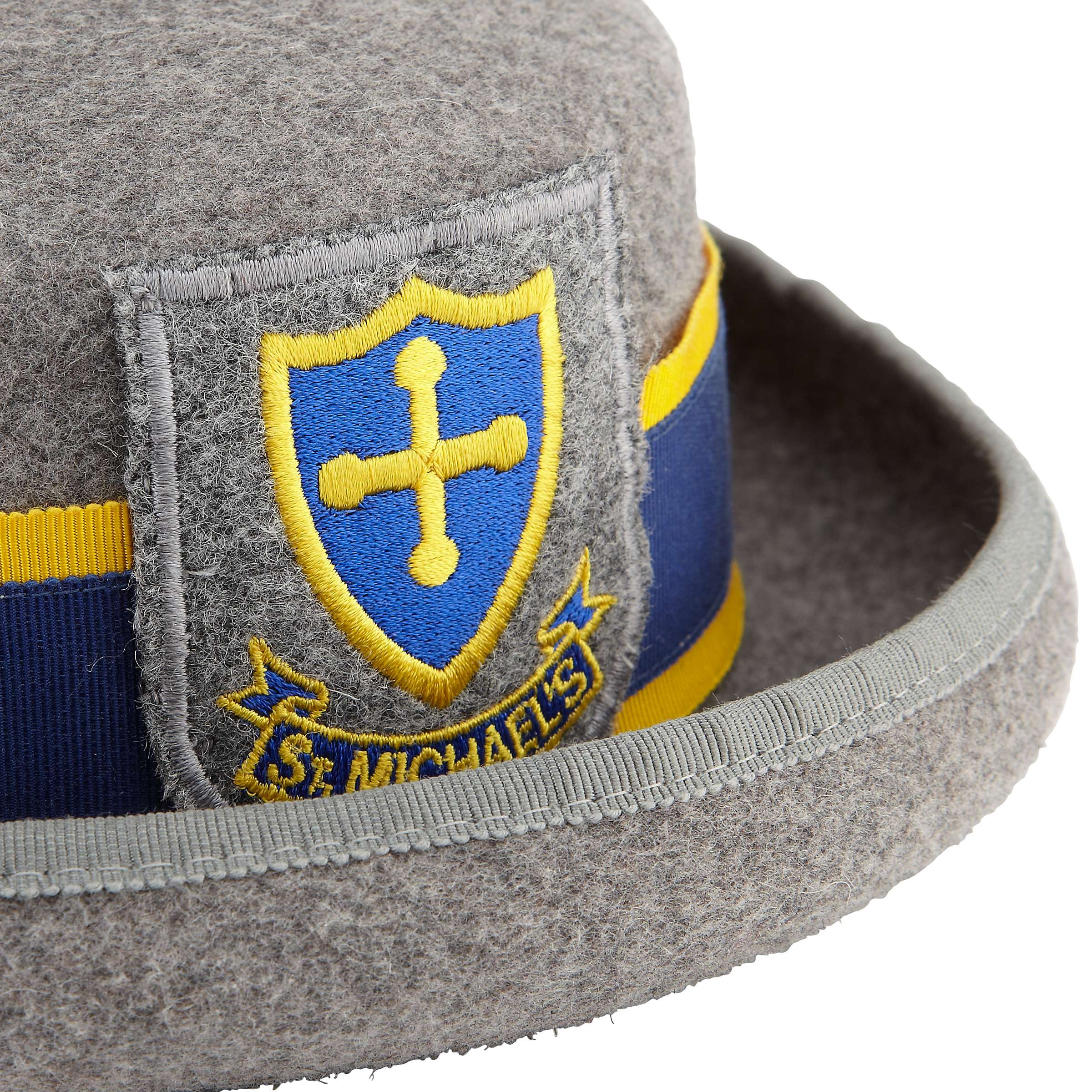 Buy St Michael's Church of England Preparatory School Girls' Felt Hat, Grey Online at johnlewis.com