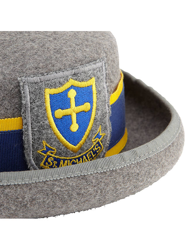 St Michael's Church of England Preparatory School Girls' Felt Hat, Grey