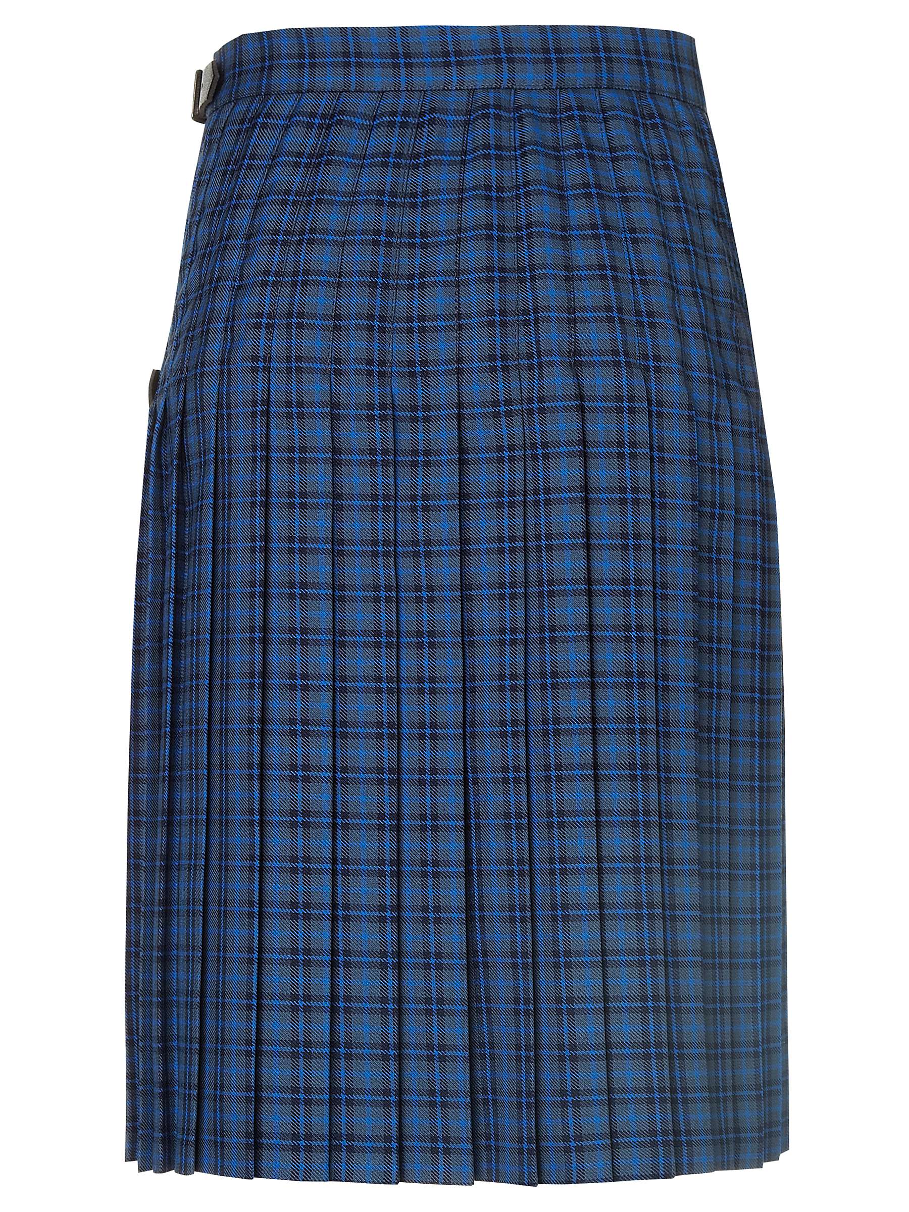 Buy Colfe's School Girls' Tartan Kilt, Blue/Multi Online at johnlewis.com
