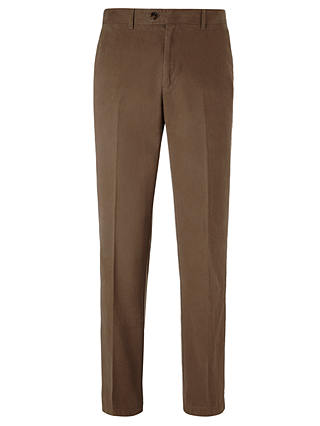 John Lewis & Partners Wrinkle Free Flat Front Trousers