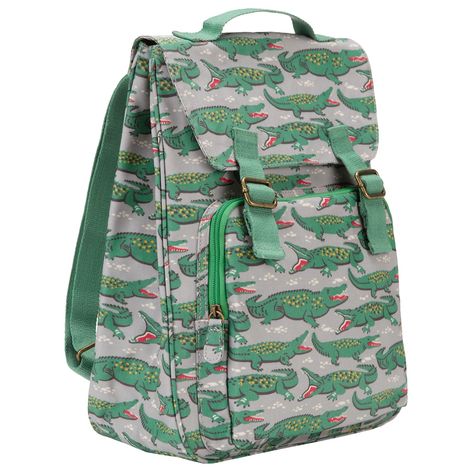 Cath Kidston Crocodile Backpack, Grey 