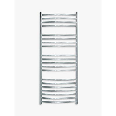 John Lewis & Partners Whitsand Central Heating Towel Rail and Valves, from the Wall
