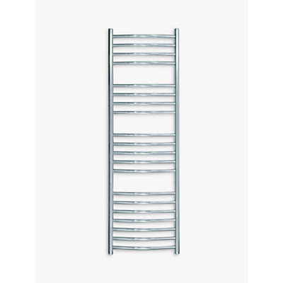 John Lewis & Partners Whitsand Central Heated Towel Rail and Valve, from the Floor