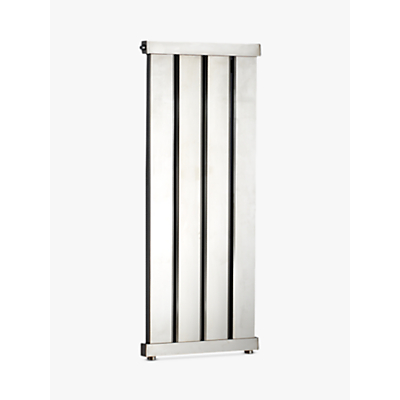 John Lewis & Partners Lyme Central Heated Towel Rail and Valves, from the Floor