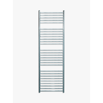 John Lewis & Partners Brook Central Heated Towel Rail and Valve, from the Floor