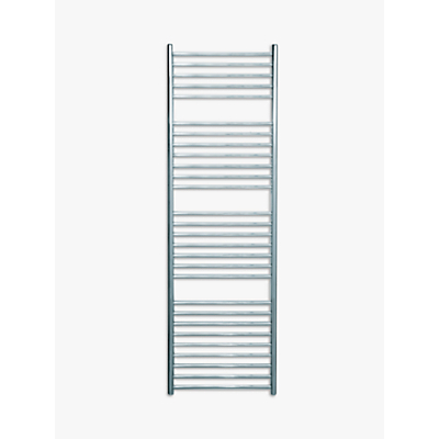 John Lewis & Partners Brook Central Heated Towel Rail and Valves, from the Wall
